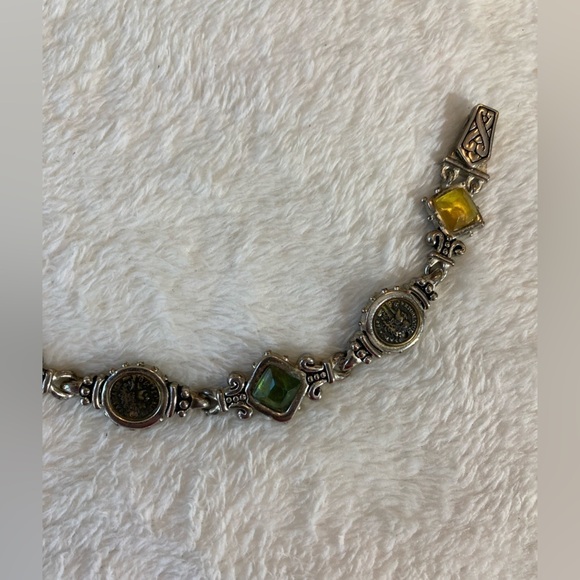 Vintage Panel Vintage Bracelet Magnetic Clasp‎ Ornate - Picture 3 of 6